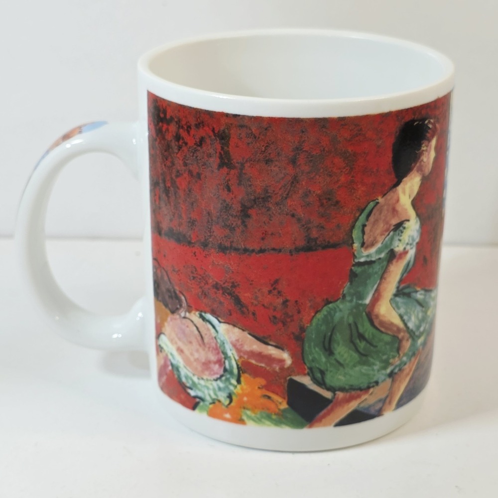 Vintage Chaleur Master Impressions Edgar Degas Ballet Art Coffee Tea Mug Cup - Picture 4 of 7